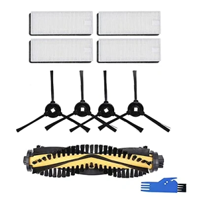 Image of ZRF Replacement Accessories for Hosome V701S Vacuum Cleaner Kit Main Brush Side Hepa Filters