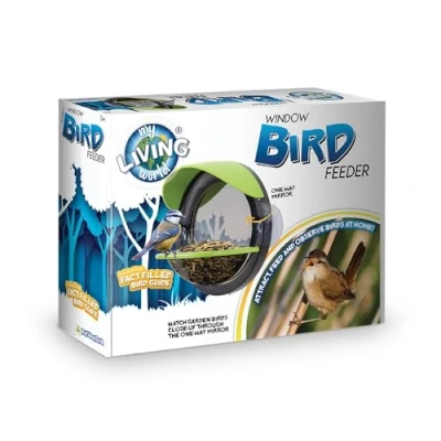 Image of My Living World LW105 Window Bird Feeder, Multicolor