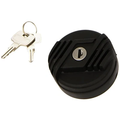 Image of 0046746613, 46746613 Cap, fuel tank VALEO 247523 with key black