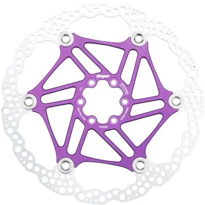 Image of Hope Floating Disc Brake Rotor (Purple, 203mm)