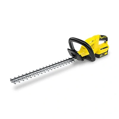 Image of Kärcher 18 V Cordless Hedge Trimmer HGE 45, Cutting Length: 45 cm, Diamond ground Blade, Weight: 2.68 kg, Power: Max 250 500 m, Can be Used with The Battery, Battery not Included