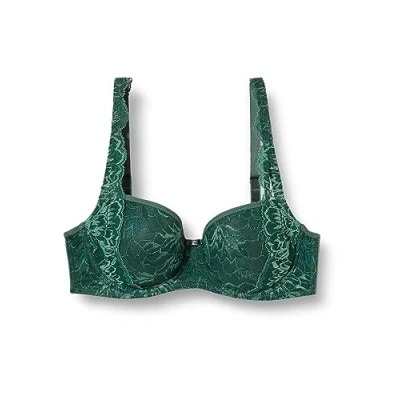 Image of Triumph Women&#039;s Amourette Charm Conscious WHP01 Bra, Smoky Green, 38DD