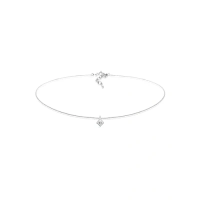 Image of Elli Necklace Choker Astro Crystals 925 Sterling Silver