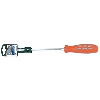 Image of Draper Plain Slot Flared Tip Mechanic&#039;s Screwdriver, 6 x 150mm