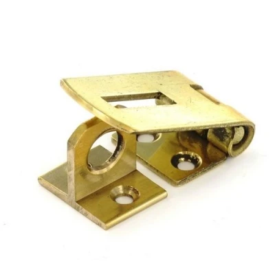 Image of 38MM 1.5&quot; INCH BRASS HASP &amp; STAPLE SCREWS