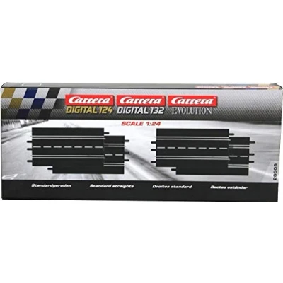 Image of Carrera 20020509 Standard straights (4) Slot Accessories, Multicolor, 34.5 Centimeters