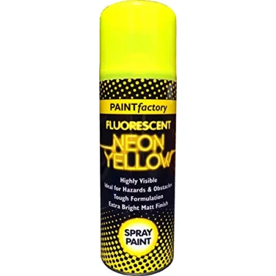 Image of Paint Factory Fluorescent Neon Yellow, 200 ml