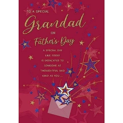 Image of Regal Publishing Modern Father&#039;s Day Card Grandad 9 x 6 inches (C88405)