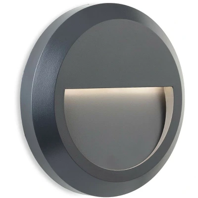 Image of Firstlight Enzo Anti Corrosion Style LED Wall and Step Light 1.7W Cool White Graphite