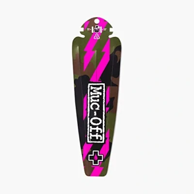 Image of Muc Off Rear Ride Guard, Camo Lightweight, Plastic Mud Guard For Mountain Bikes, Gravel Bikes &amp; Road Made From 100% Recycled