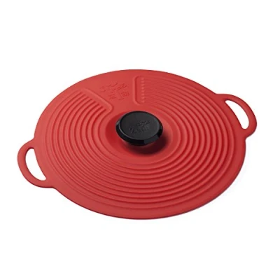 Image of Zeal Silicone Classic 20cm Lid Red