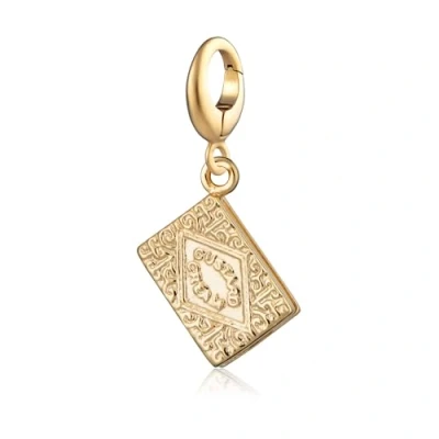 Image of Lily Charmed 18ct Gold Plated Custard Cream Charm
