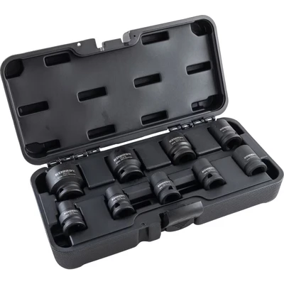 Image of Kennedy 1/2&quot; Square Drive Impact Socket Set 9 Piece Metric