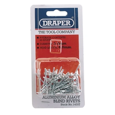 Image of Draper Blind Rivets, 3.2 x 5.2mm (50 Piece)