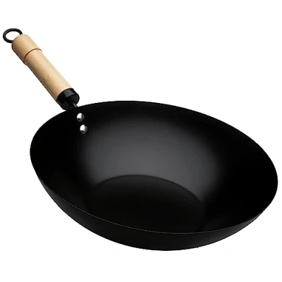 Image of Ancillary Range 30 cm Non Stick Wok, Black