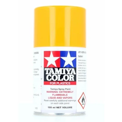 Image of TAMIYA 85056 A00 TS 56 Brilliant Orange Gloss 100ml Spray Paint for Plastic Model Making, Craft Accessories, 75 ml