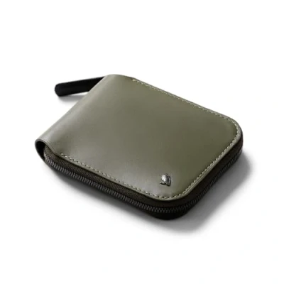 Image of Bellroy Zip Wallet (8+ Cards, Flat Bills, Easy Access Magnetic Coin Pouch) Willow