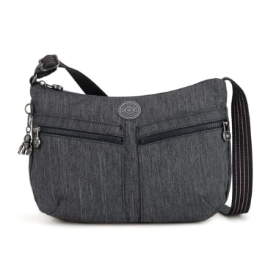 Image of Kipling IZELLAH Medium crossbody, Active Denim (Blue)