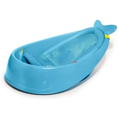 Image of Skip Hop 235465 Moby Smart Sling 3 Stage Baby Bath Tub, Blue