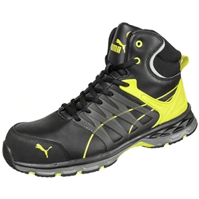 Image of Puma Safety PU633880 43, Track and Field Shoe, Nero/Giallo,