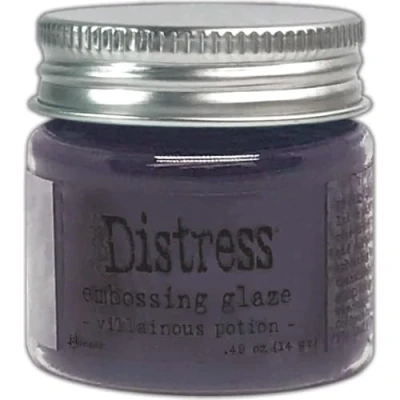 Image of Ranger Tim Holtz Distress Embossing Glaze Villainous Potion, Purple, 14 g