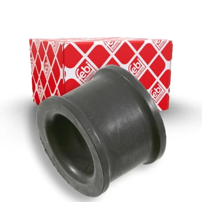Image of 701411045, 7D0411045 Mounting, stabilizer coupling rod FEBI BILSTEIN 21942 Front Axle
