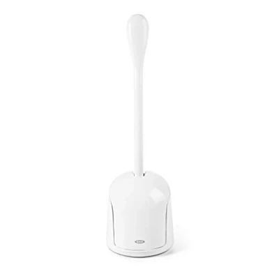 Image of OXO Good Grips White Compact Toilet Brush