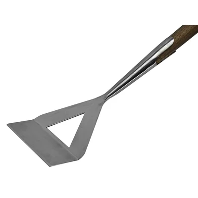 Image of Faithfull Tools FAIPRESDHSS Prestige Stainless Steel Dutch Hoe with Ash Handle, Blue, 13 x 161 5 cm