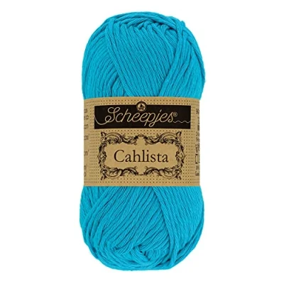 Image of Scheepjes Cahlista 146 Vivid Blue Yarn 1x50g