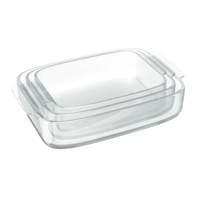 Image of Relaxdays Baking Dish Set, 6.5 x 38 25 cm
