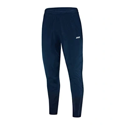 Image of JAKO Women&#039;s Classico Polyester Trousers, Womens, 9250D, Navy, 38