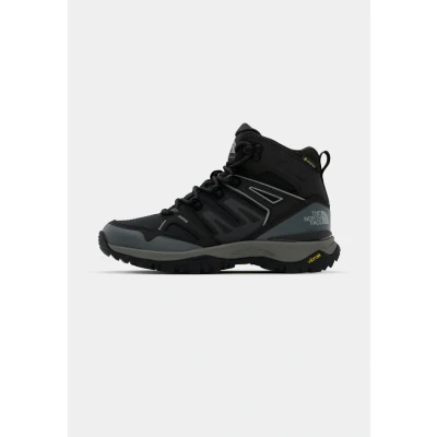Image of The North Face Women&#039;s W Hedgehog Mid Gore Tex Hiking Boots, Tnf Black/Asphalt Grey, 5