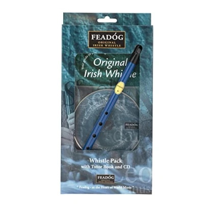 Image of Feadog Blue D Whistle Triple Pack, FW03BL