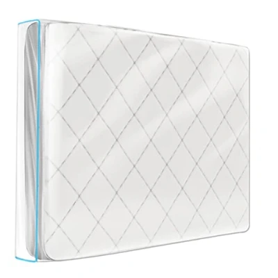 Image of Reusable Single Mattress Cover for Moving 90x200 cm (30 Thick)/ 35&quot;x 79&quot; Bags and Protection 2 in 1 Plastic Protector Storage Bag