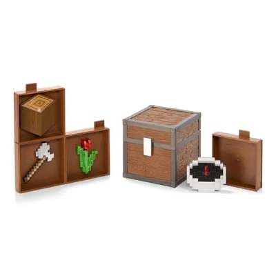 Image of The Noble Collection Minecraft Inventory Chest Forest