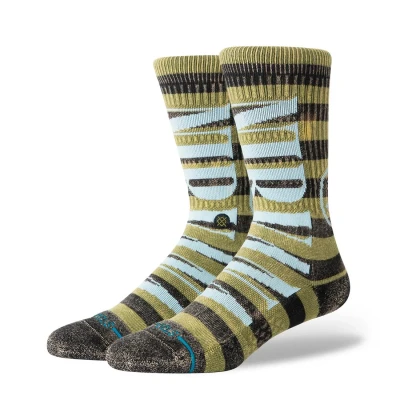 Image of Stance Nirvana Unisex Socks, Size: 5.5 7.5, Green