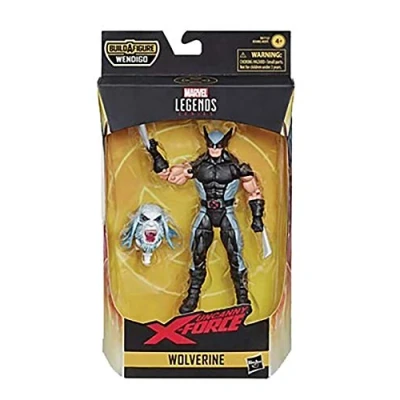 Image of Marvel Hasbro Legends Series 6&quot; Collectible Action Figure Cannonball Toy (X Men/X Force Collection) with Wendigo Build A Part
