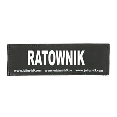 Image of Interchangeable Patches, 1 pair, RATOWNIK, Size: Large, Black