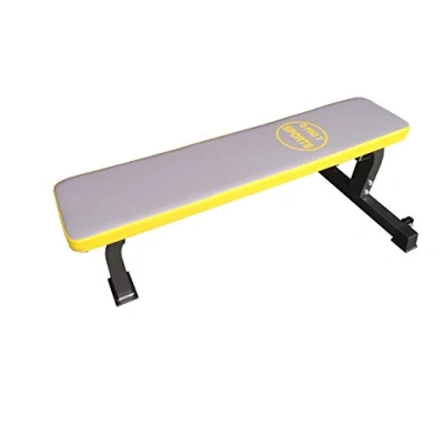 Image of D pro T Weight Training Bench Multi Gym Fitness Preacher butterfly Exercise Incline Back (Professions Flat Bench)