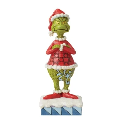 Image of Grinch by Jim Shore Grumpy Figurine