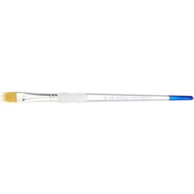 Image of Soft Grip Golden Taklon Comb Brush 3/8&quot; Width