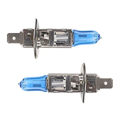 Image of Mintice™ 2 X Car Vehicle Bright H1 55W 6000K Xenon Gas Halogen Headlight White Light Lamp Bulbs