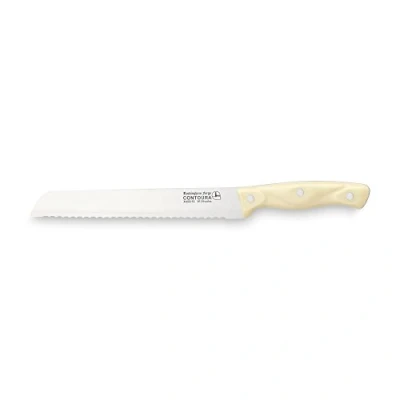 Image of Rockingham Forge Bread Knife, Stainless Steel, Ivory, 31.5 x 2.5 1.5 cm Off White, 8139BR