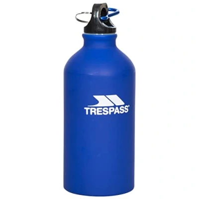 Image of Trespass 500ml Water Bottle for Hot &amp; Cold with Carabineer in Blue