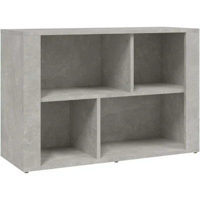 Image of vidaXL Sideboard Concrete Grey 80x30x54 cm Engineered Wood