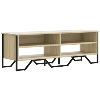 Image of vidaXL TV Cabinet Sonoma Oak 122x34x41 cm Engineered Wood