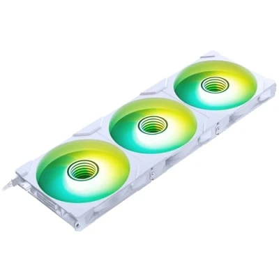 Image of Phanteks M25 Gen2 140mm DRGB Reverse Airflow PWM Triple Fan Pack White