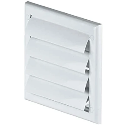 Image of Boomerangg Gravity Flap Ventilation Shutter Grill Extractor Fan Ducting Air Vent Back Draft Cover with Spigot 100mm at The TN3