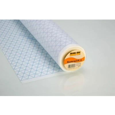 Image of Vilene Quickscreen Foundation 90cm wide Triangle Print per metre