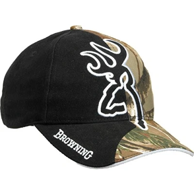 Image of BROWNING (YLXVU Big Buckmark Black Trap Cap Black, One Size